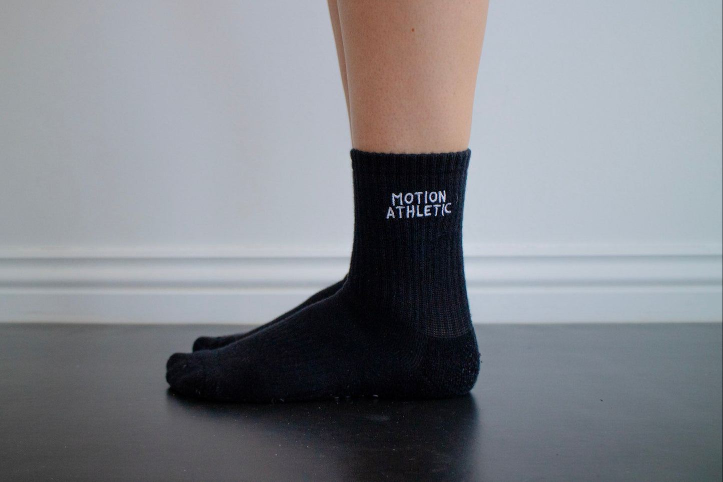 Black Grip Socks