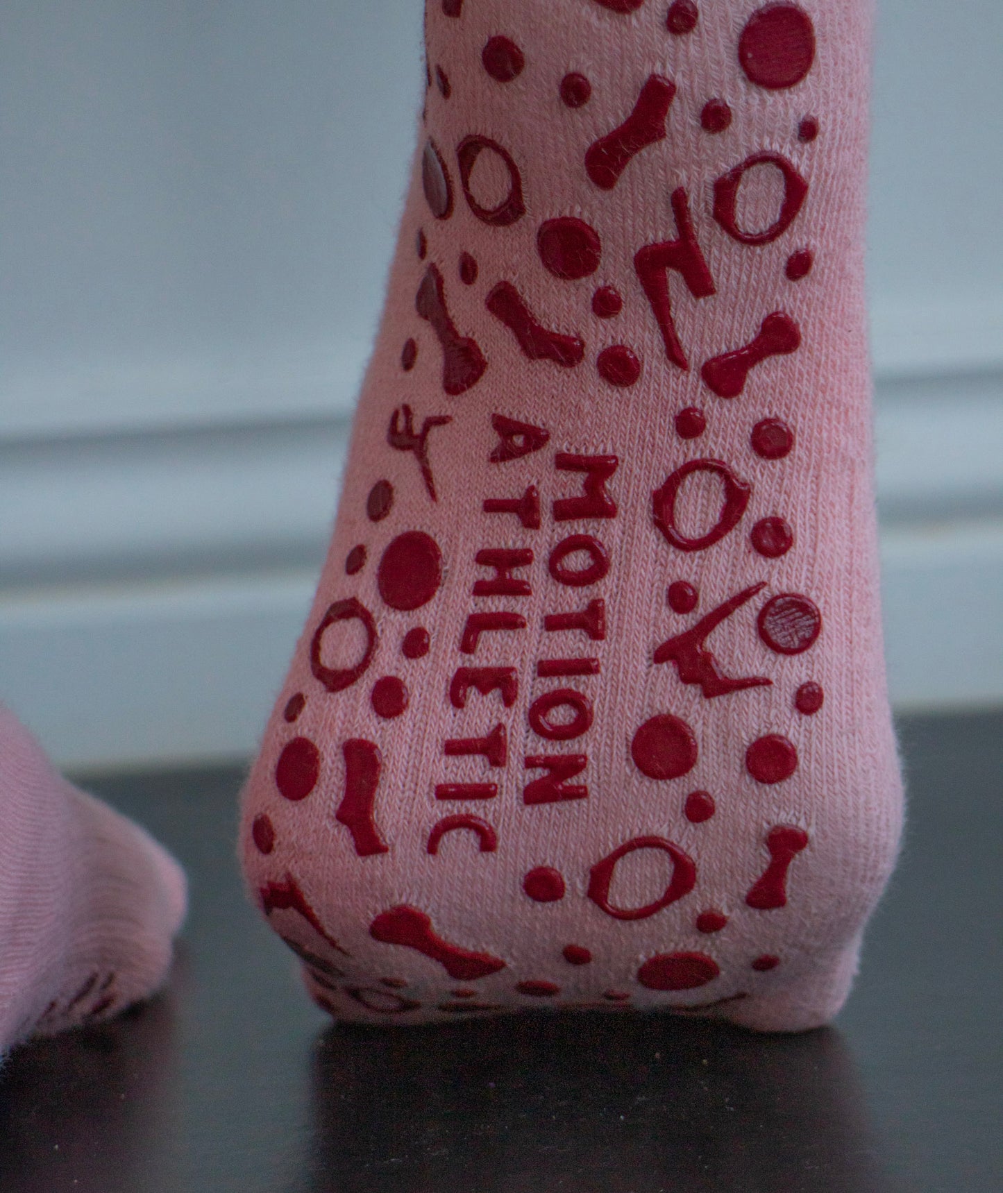 Pink Grip Socks