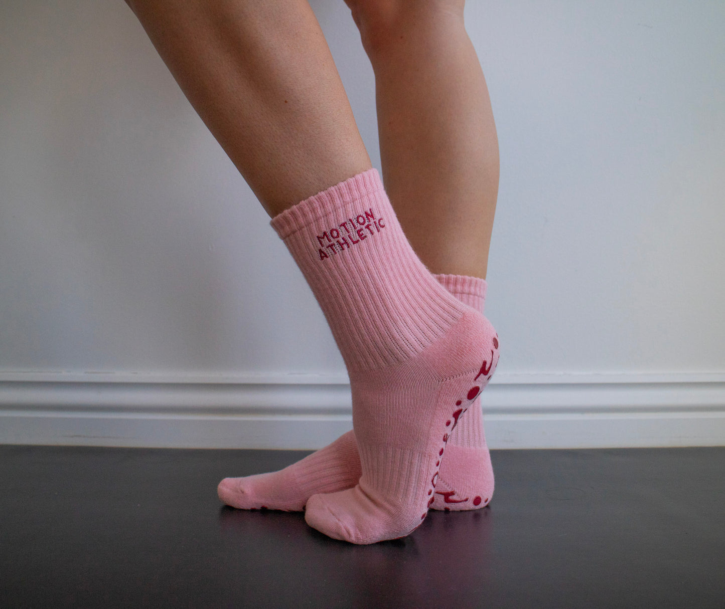 Pink Grip Socks