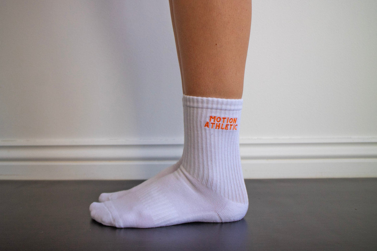 White Grip Socks