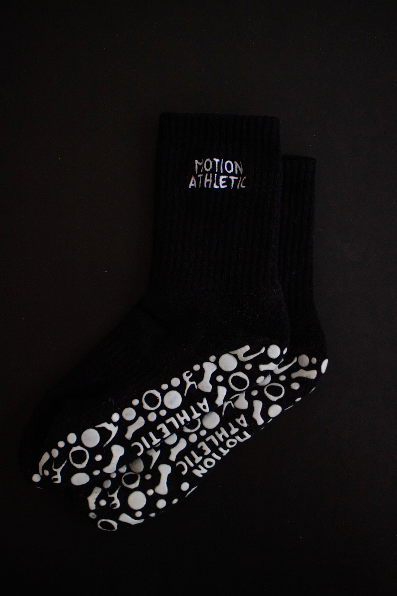 Black Grip Socks