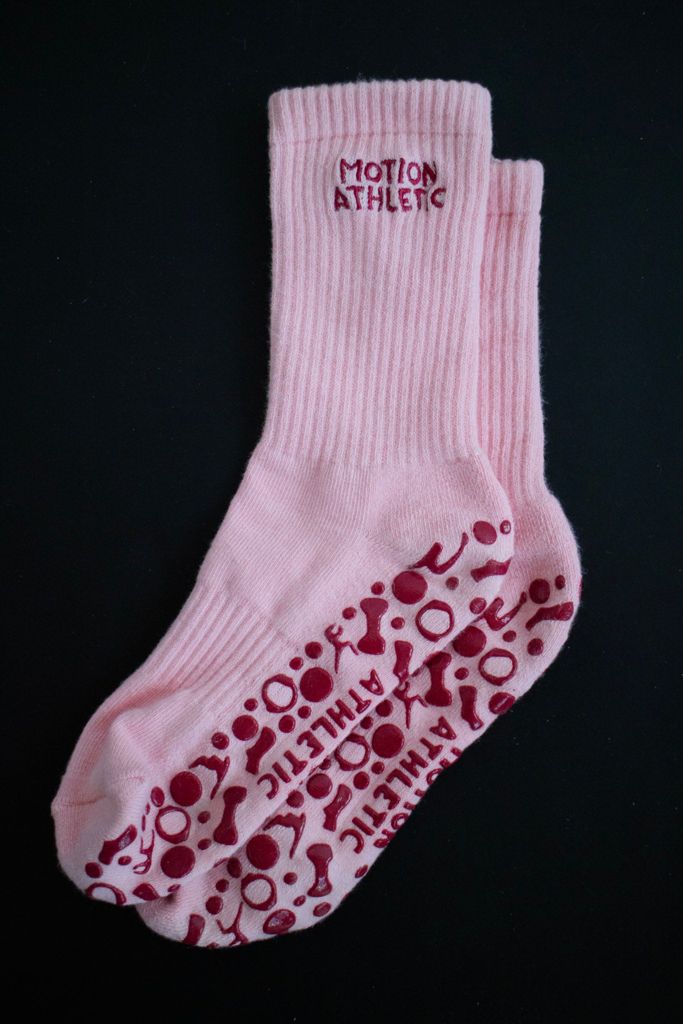 Pink Grip Socks
