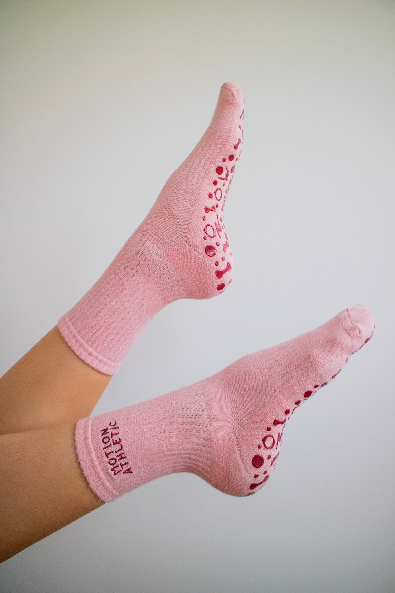 Pink Grip Socks