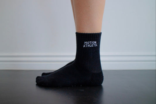 Black Grip Socks